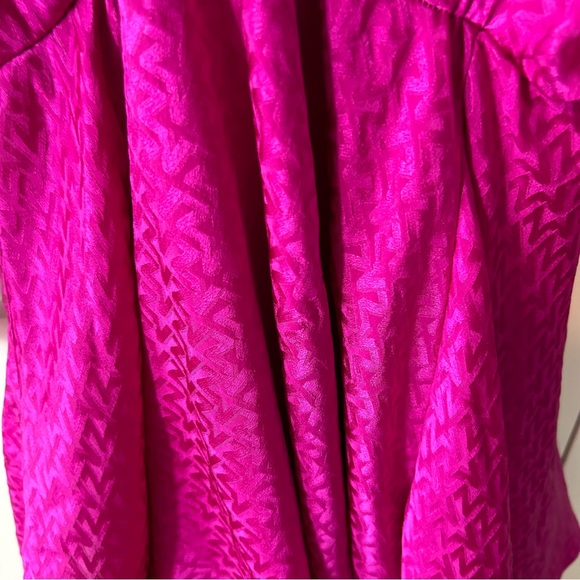 Zadig & Voltaire Women's Silk Cyclamen Pink Hailey Dress in Size XS - Picture 9 of 14